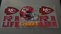 Kansas City Chiefs with Helmet