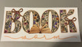 Book Worm, open book, bows