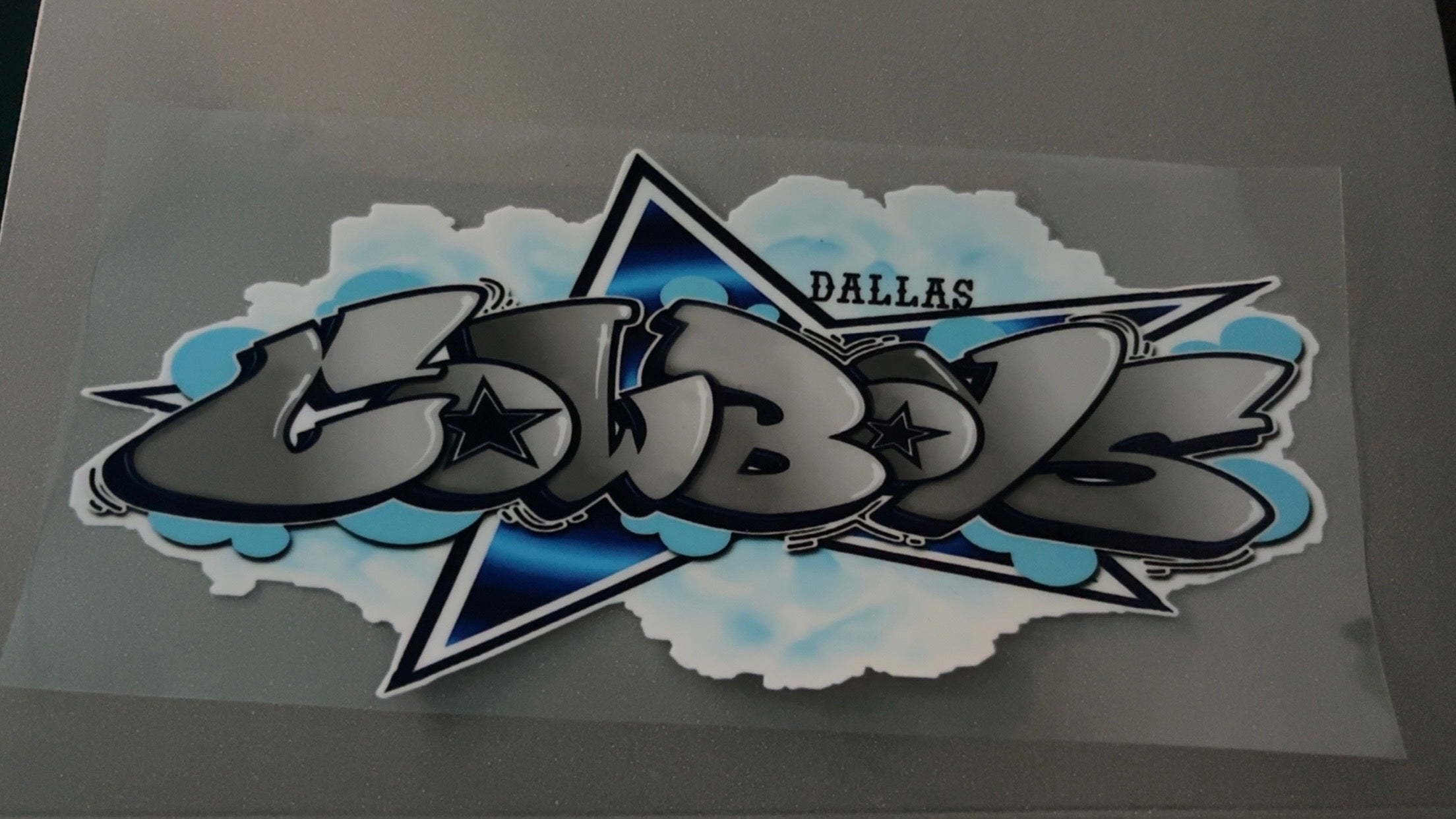 Dallas Cowboys with cloud