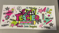 Teacher, checkered star