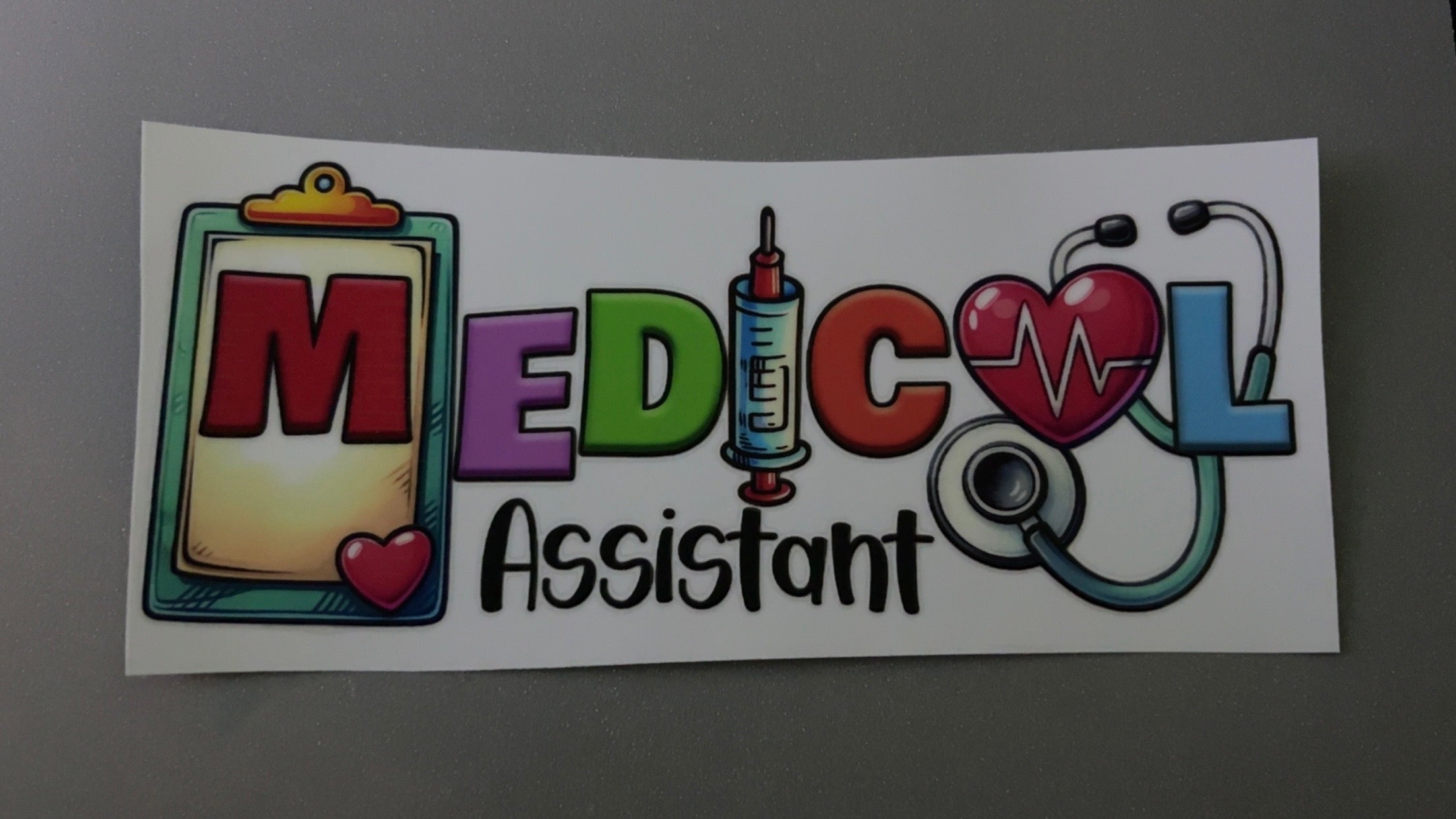 Medical Assistant with clipboard
