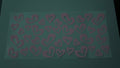 Bold pink heart outlines