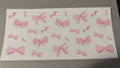 Pink bows & ribbons