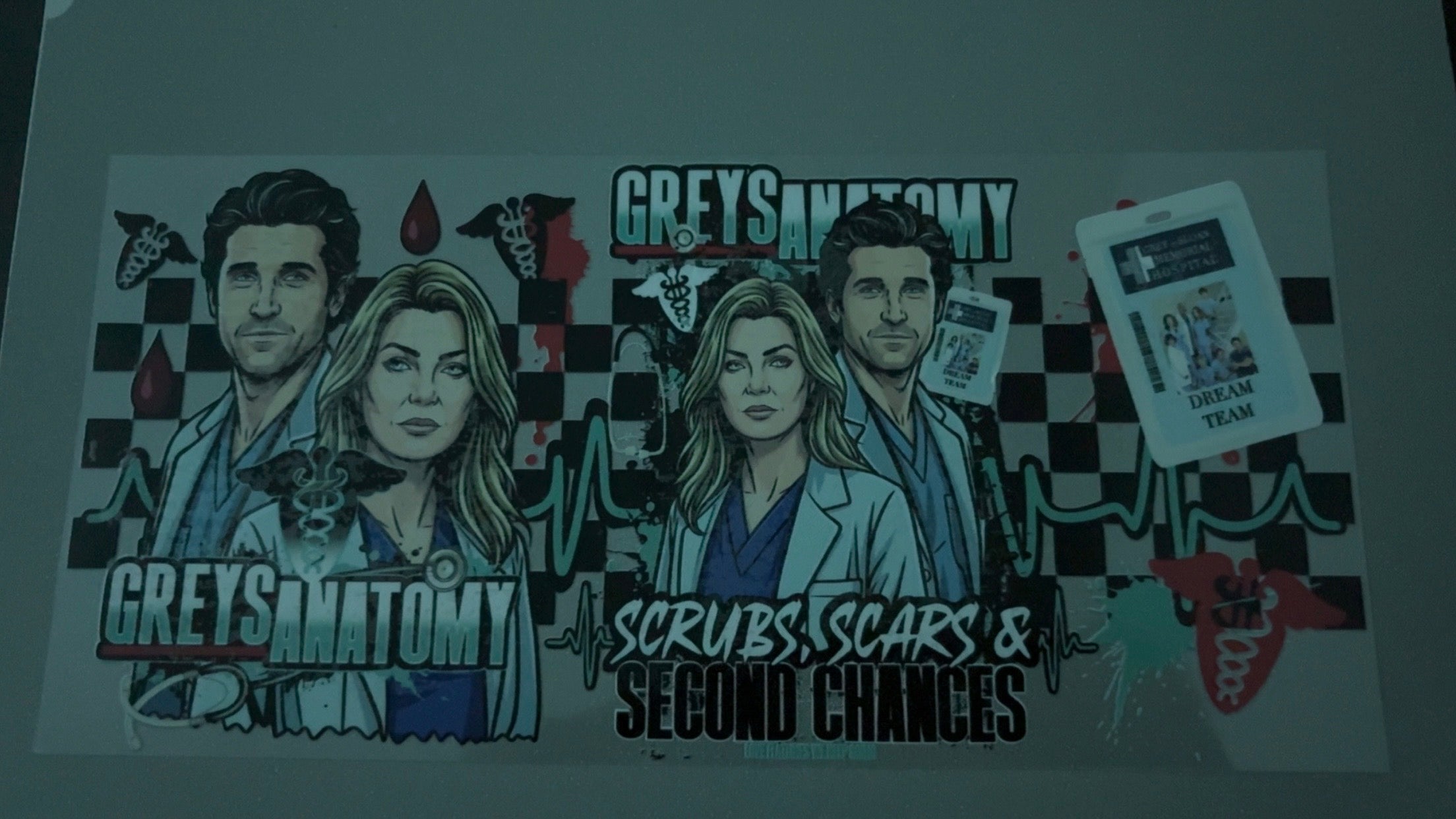 Grey's Anatomy, scrubs, scars & second chances