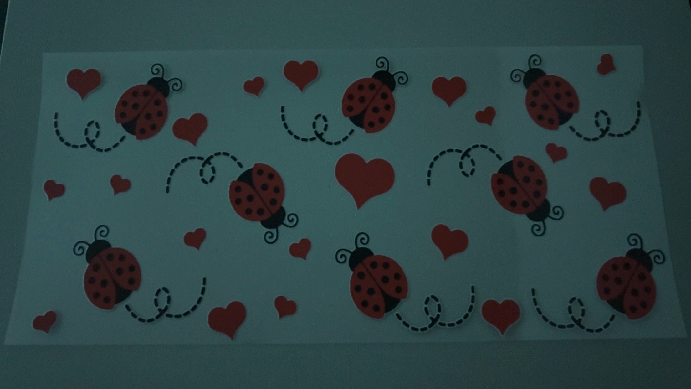 Lady bugs & hearts