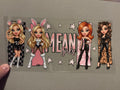 Bratz, mean girls, pink stars