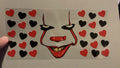 IT with black & red hearts