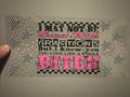 You look like a whole b*tch, checkered stars