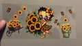 Betty Boop with sunflowers