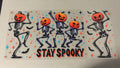 Stay spooky, pumpkin head skeltons