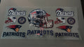 New England Patriots with Helmet