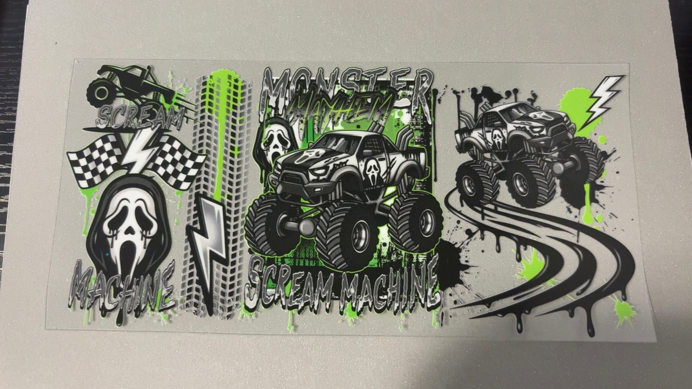 Scream machine monster truck