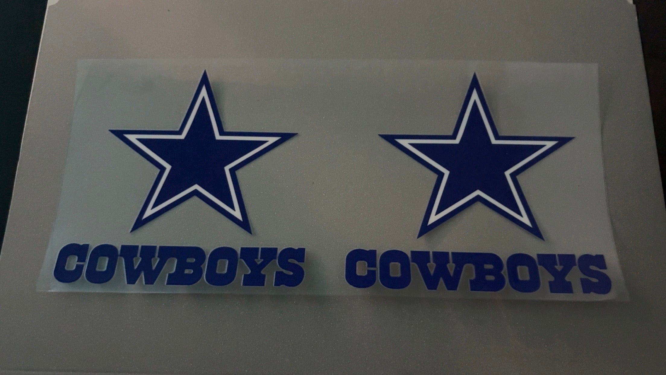 Double Dallas Cowboys logo