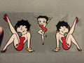 Betty Boop with legs kicked up