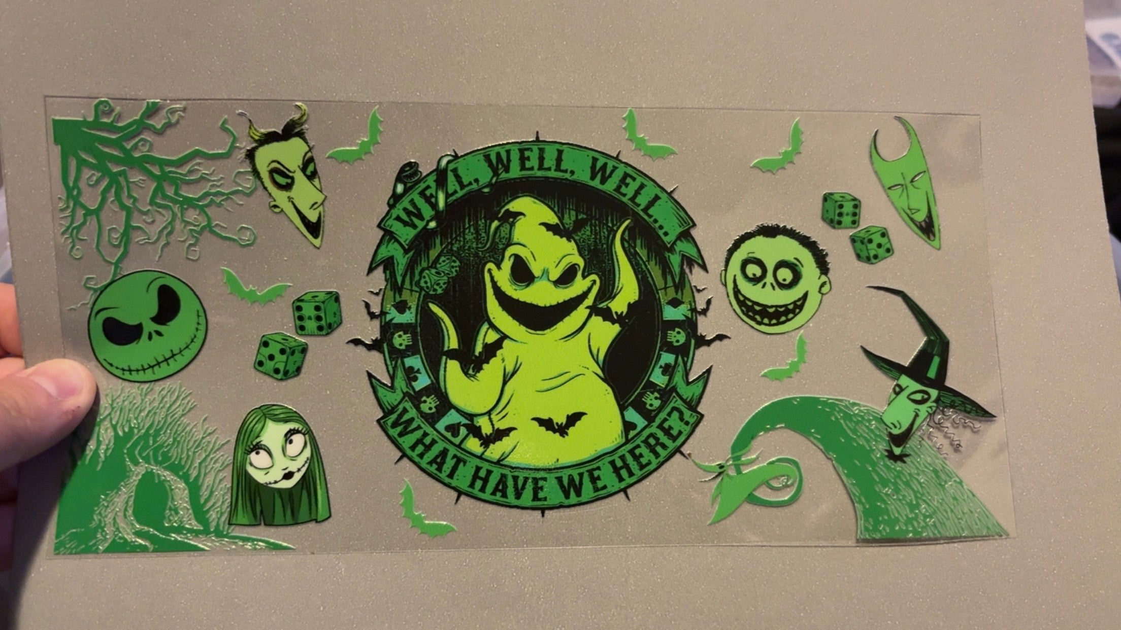 well what have we here, oogie boogie