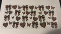 Cheetah Bows, Hearts & Butterflies