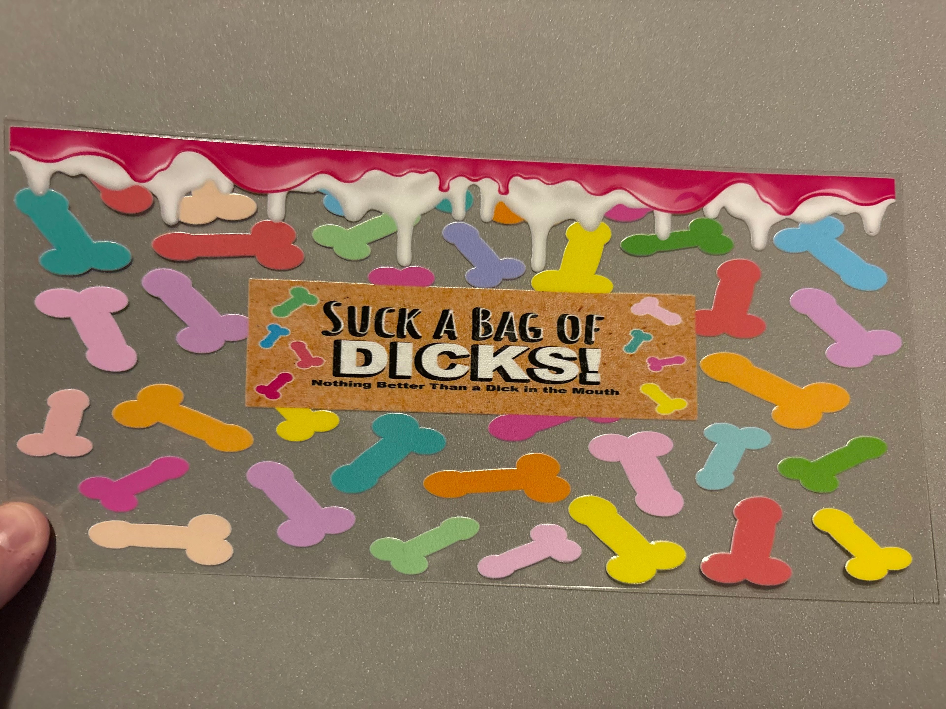 Suck a bag of d*cks!