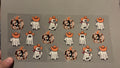 Cowboy ghosts, cow print pumpkins