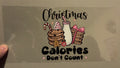 Christmas calories don't count