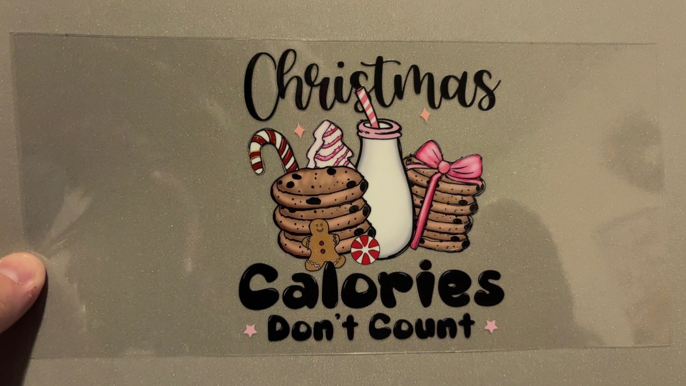 Christmas calories don't count