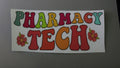 Pharmacy Tech with flowers