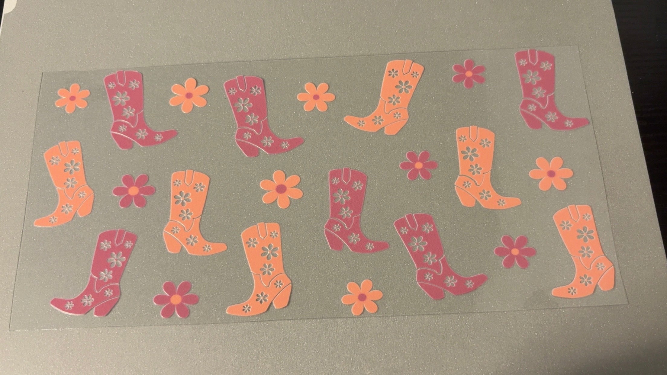 Cowboy Boot Flowers
