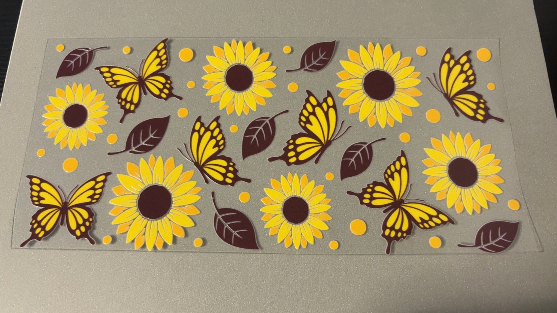 Sunflower & Butterfly