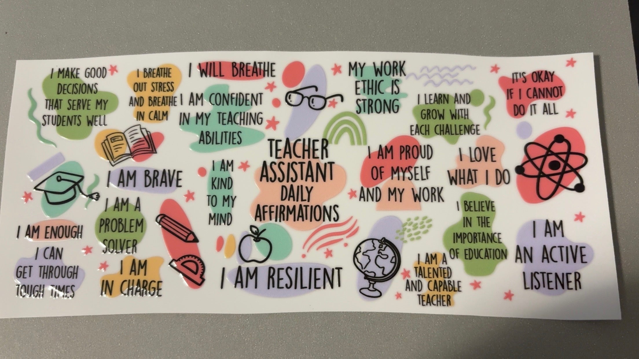 Teacher Assistant daily affirmations