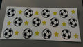 Soccer balls with stars