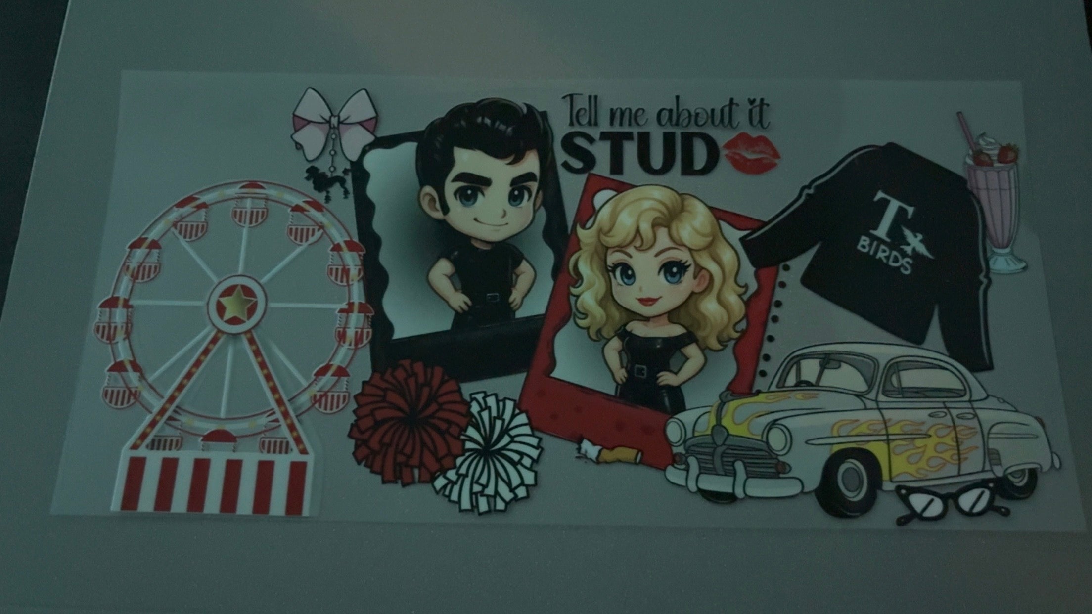 Tell me about it stud, grease, ferris wheel