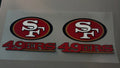 Double San Francisco 49ers logo