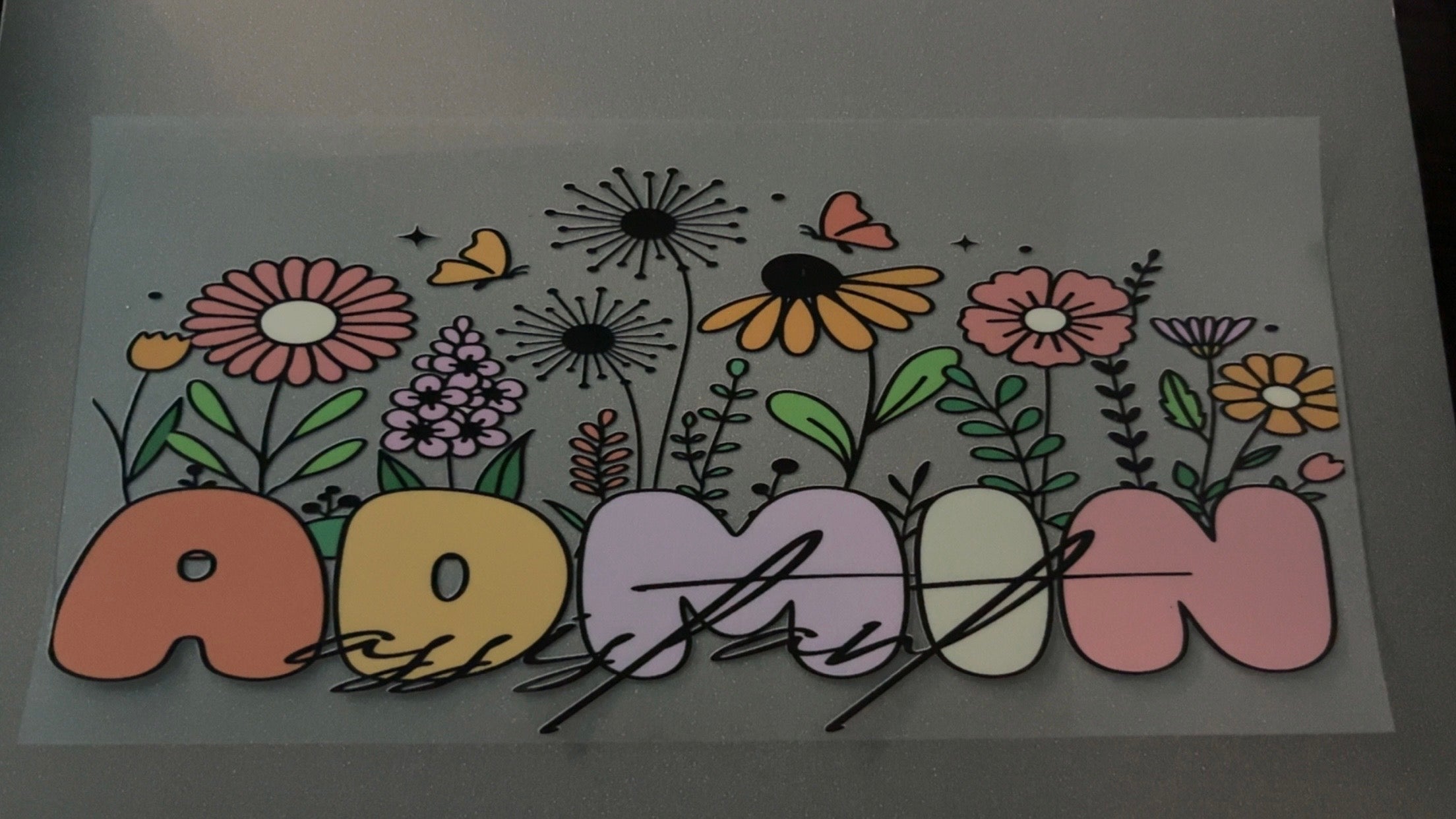 Admin Assistant, flowers