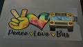 Peace, love, bus