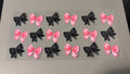 Black & Pink Bows