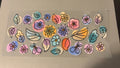 Colorful flowers & leaves