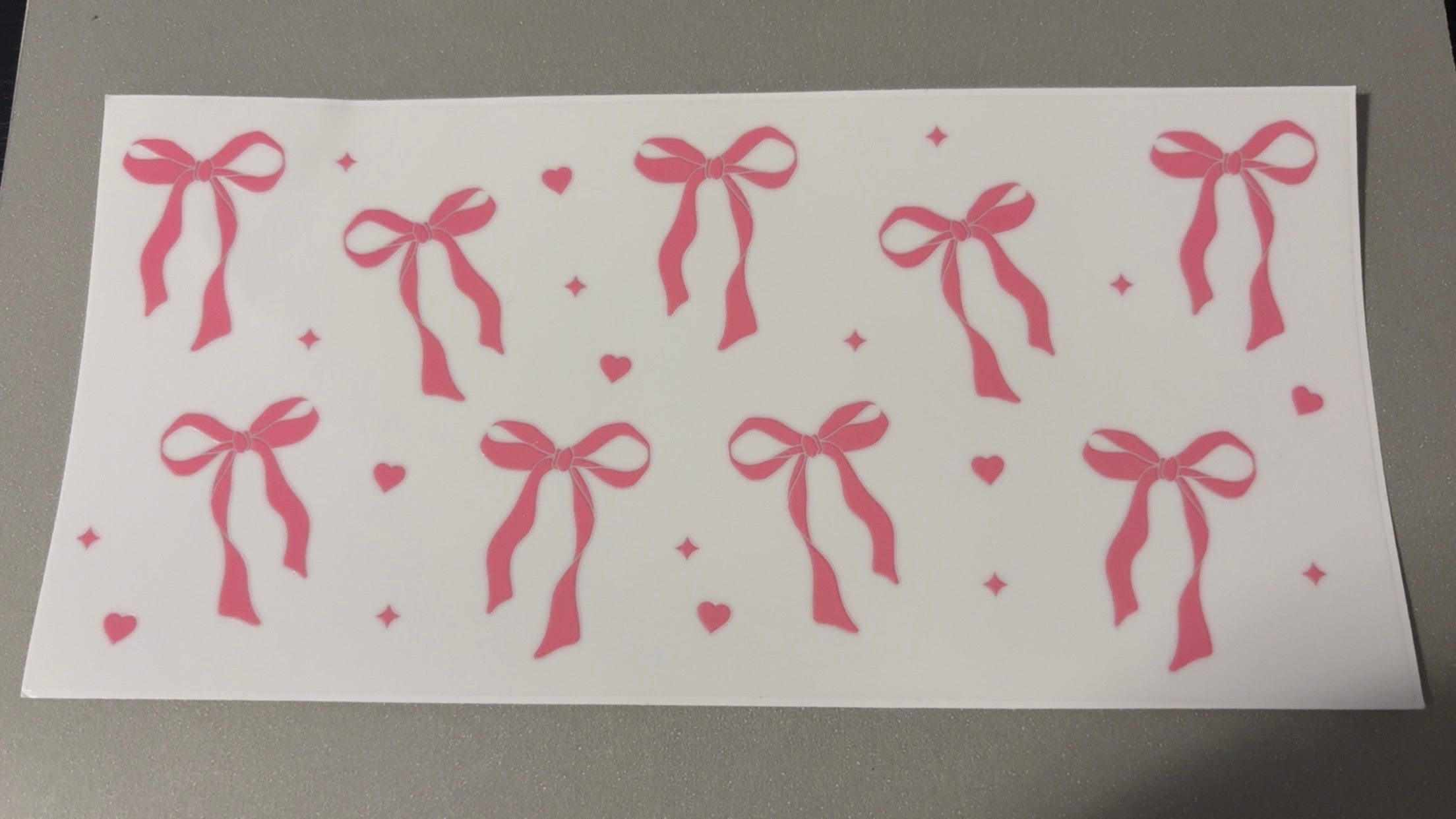 Bow & Heart Sparkle