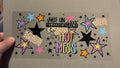 Just an overstimulated hot mess, colored stars