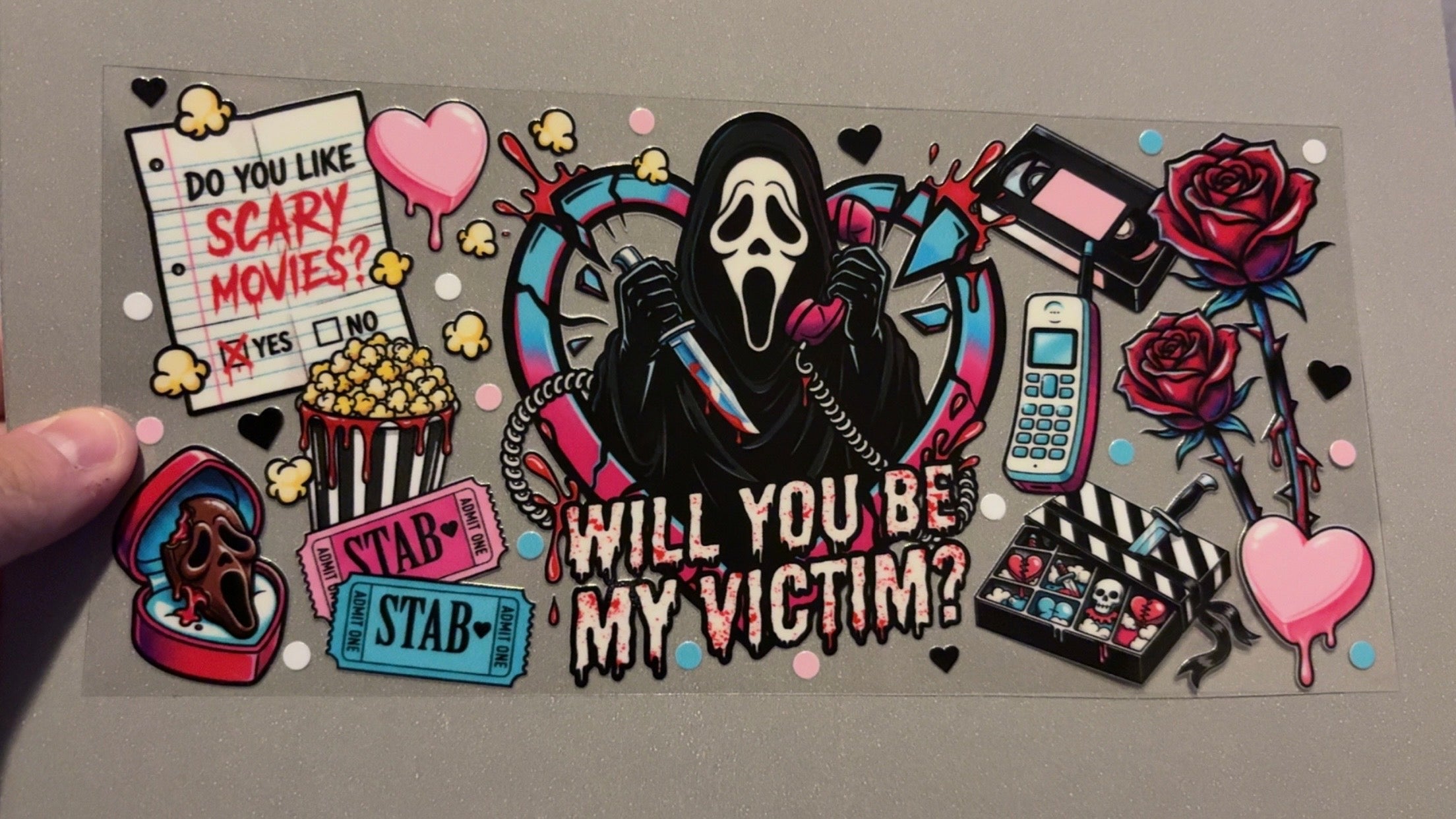 Will you be my victim, ghostface