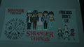 Stranger things, cartoon characters