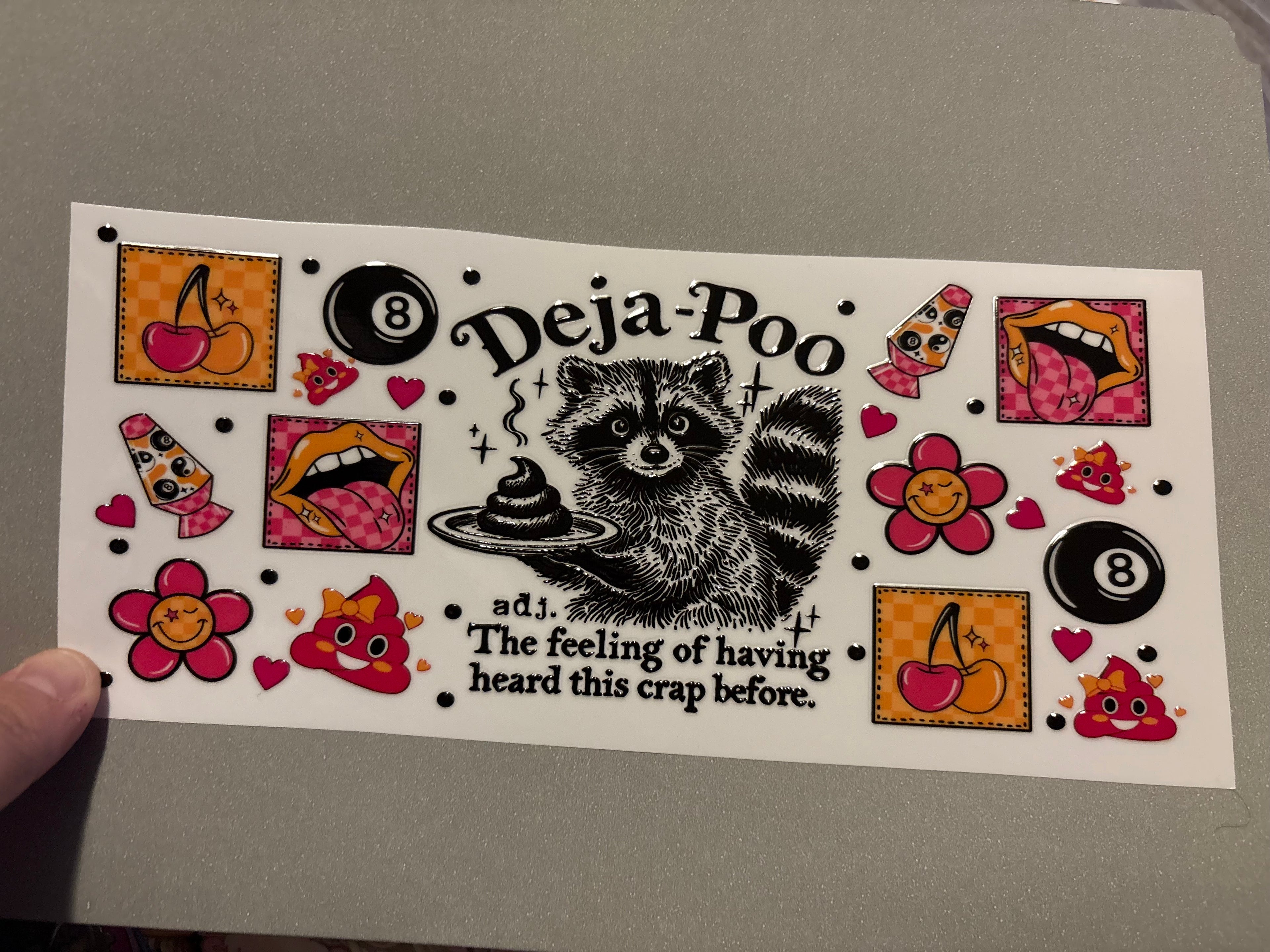 Deja Poo, raccoon