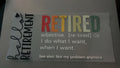 Hello Retirement, definition of retired