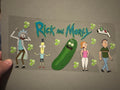 Rick & Morty with green bubbles