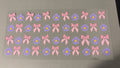 Pink Bows & Purple Flowers