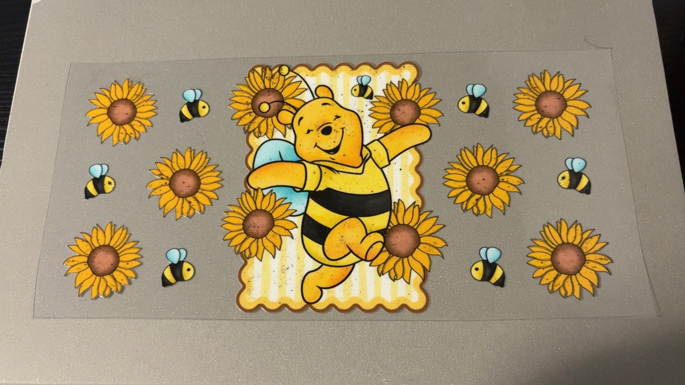 Pooh & Flowers