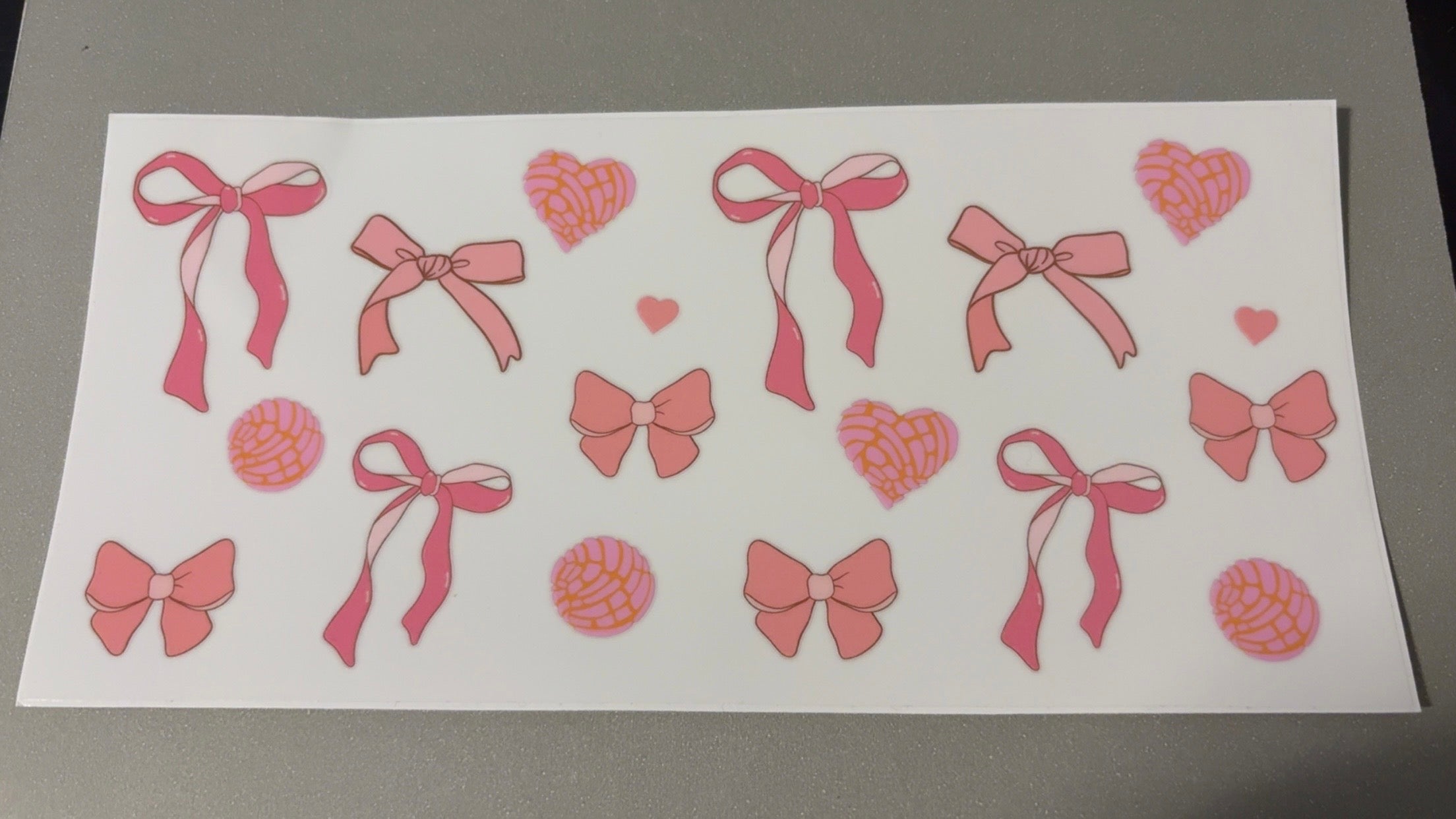Pink Bows & Hearts