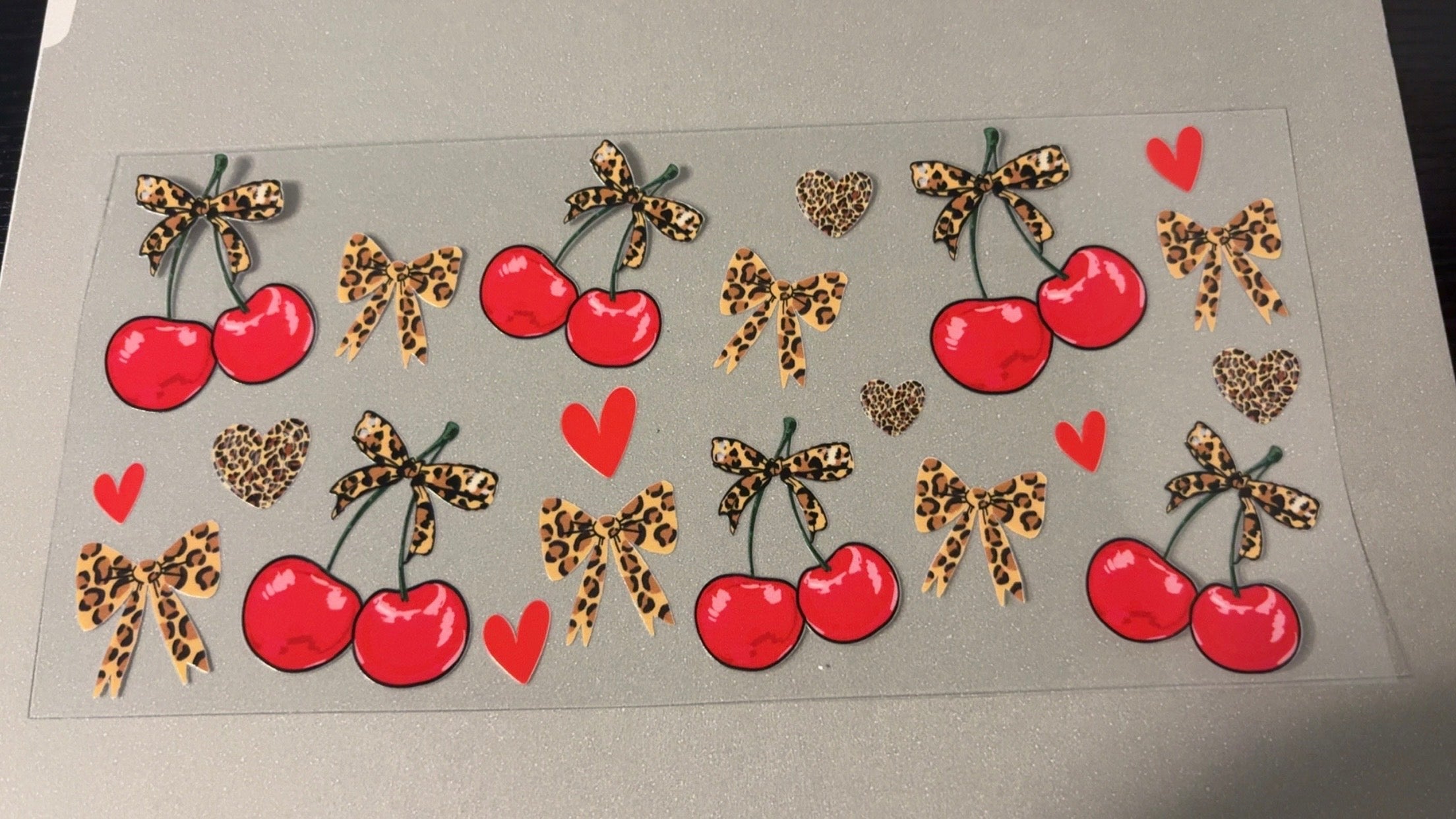 Cheetah Bows & Cherries