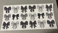 Black & White Bows