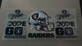 Las Vegas Raiders with Helmet