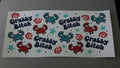 Crabby B*tch, blue & red crabs