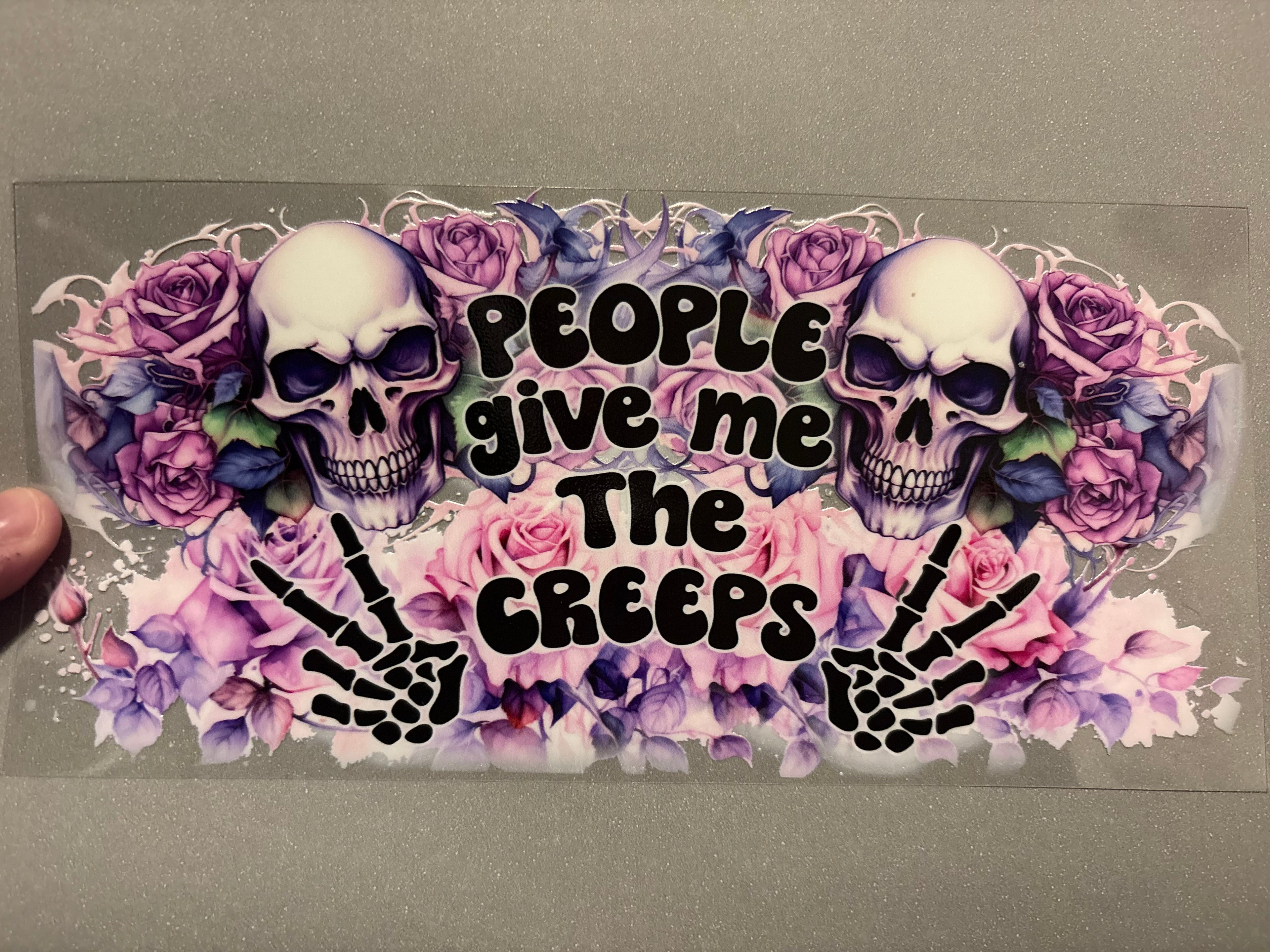 People give me the creeps